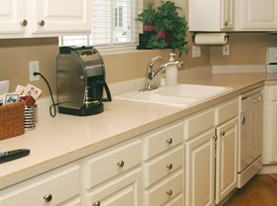 Countertop Refinishing - Before Transformation